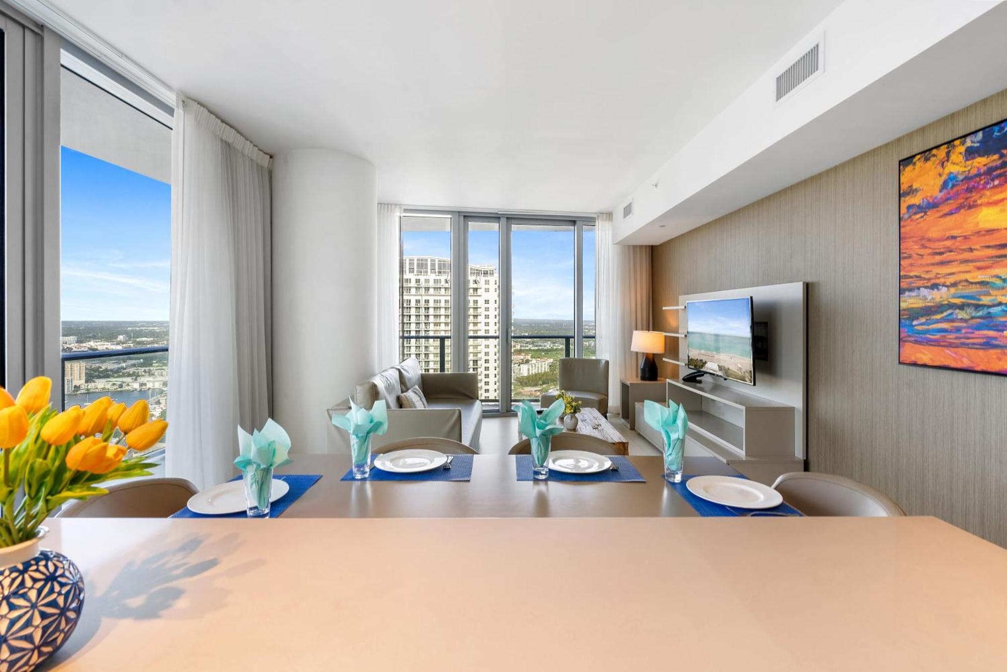 High Floor Corner 2 Bdr At Lyfe Resort Hollywood Luaran gambar
